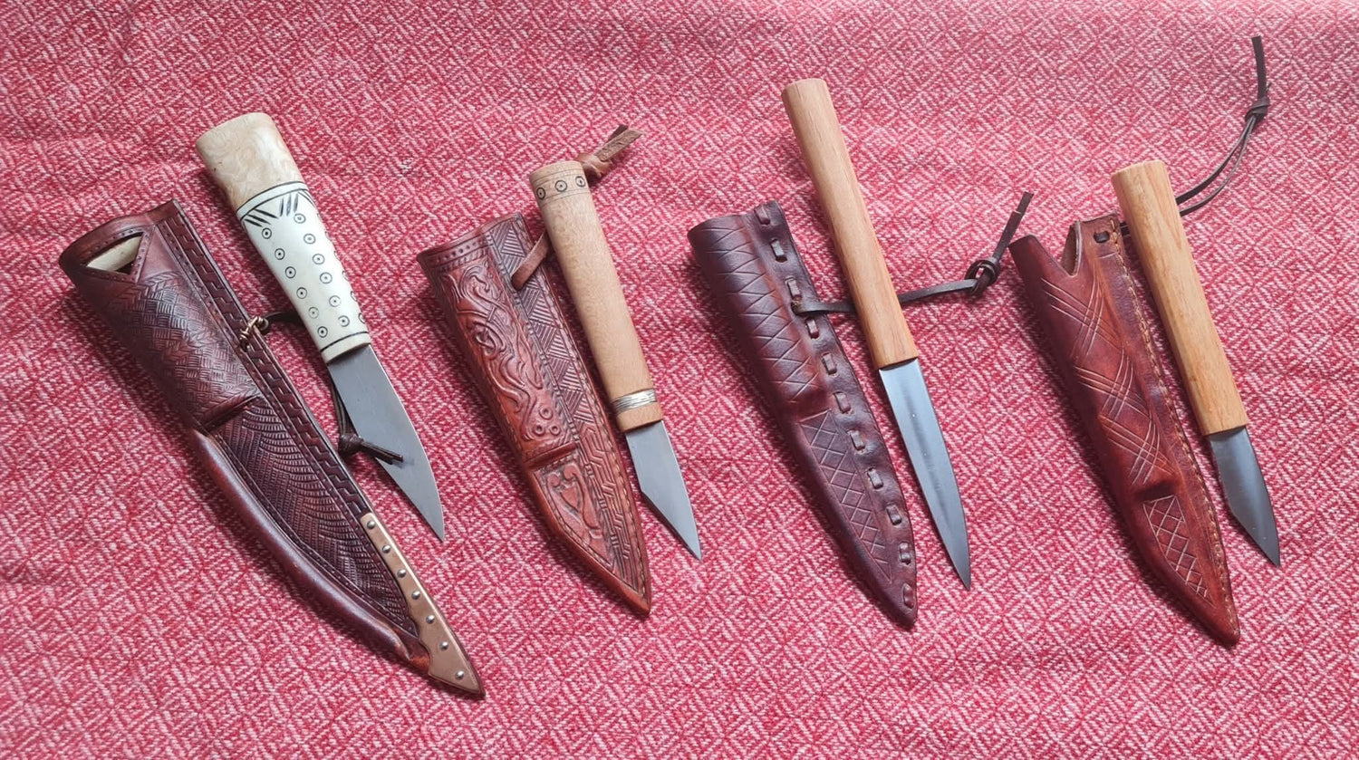 Sheathed knives