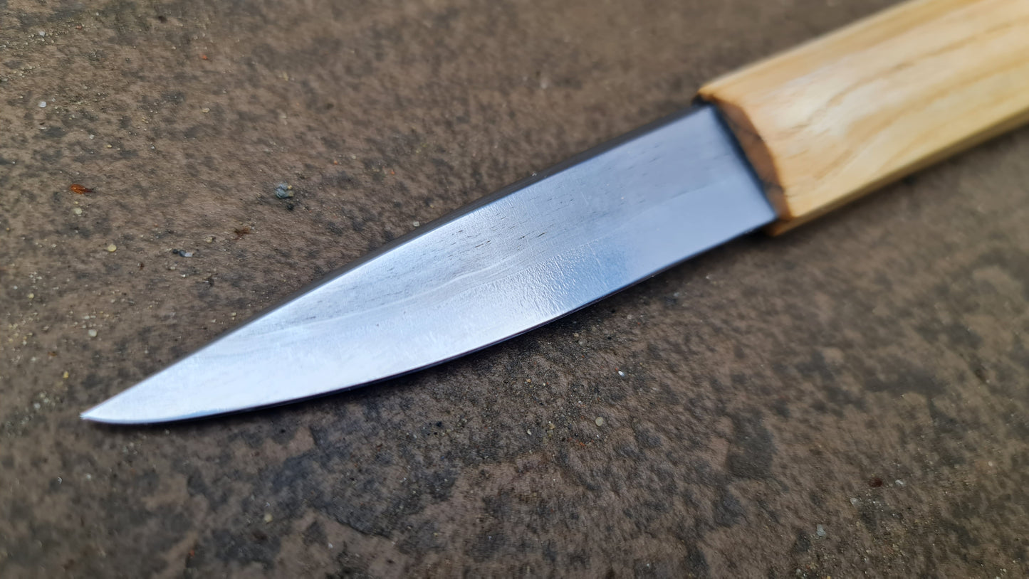 Viking Age knife with Ash handle.