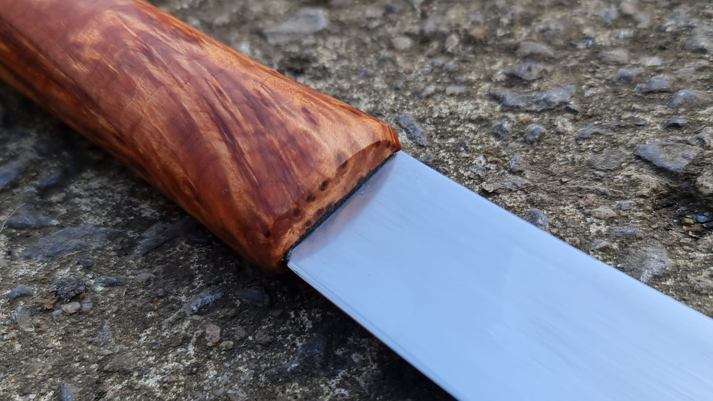 Viking seax with Irish sheath