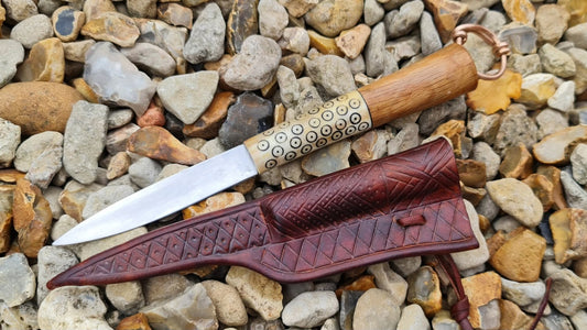 York Applewood Through Tang and Sheath