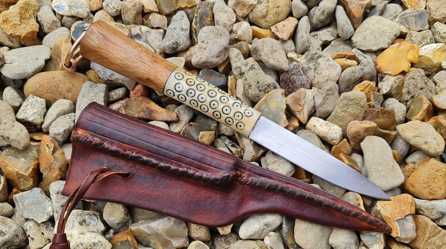 York Applewood Through Tang and Sheath