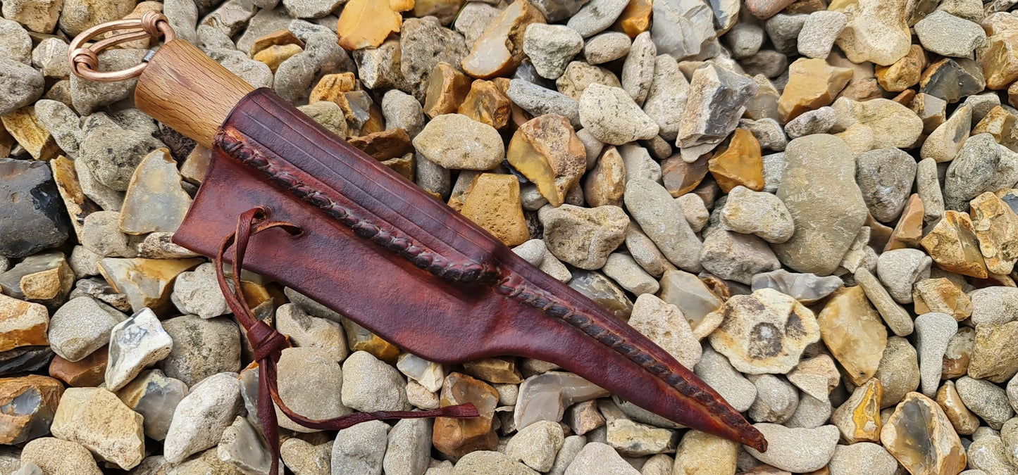 York Applewood Through Tang and Sheath